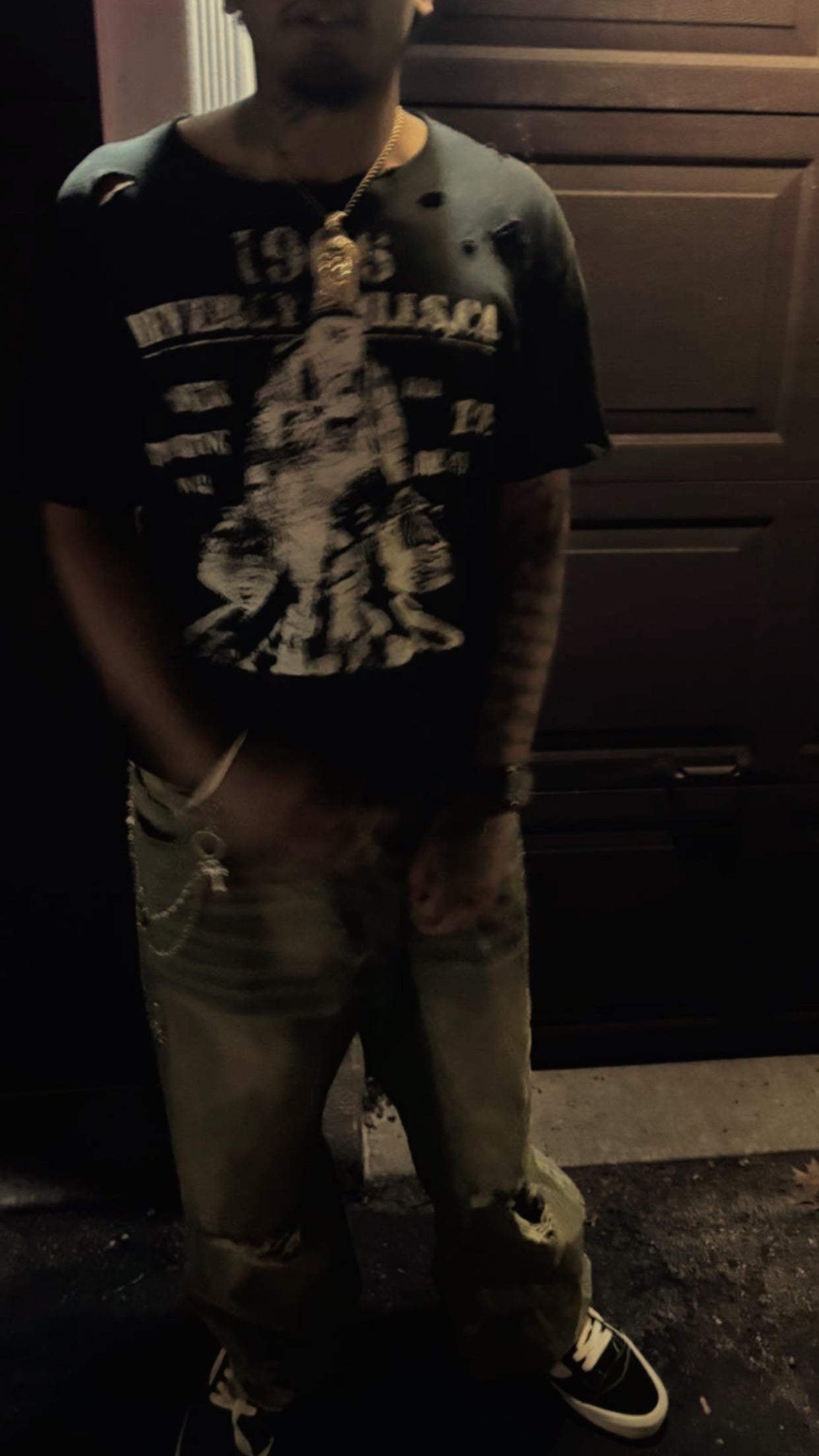 G.A.B.S Black Over Thinking Will Kill The Dream Tee